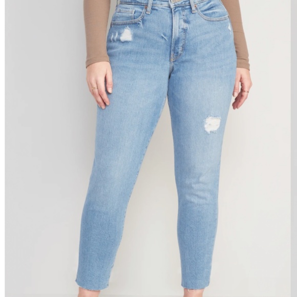 Old Navy Petite Curvy O.G. Straight Jeans Size 16 - Picture 1 of 7
